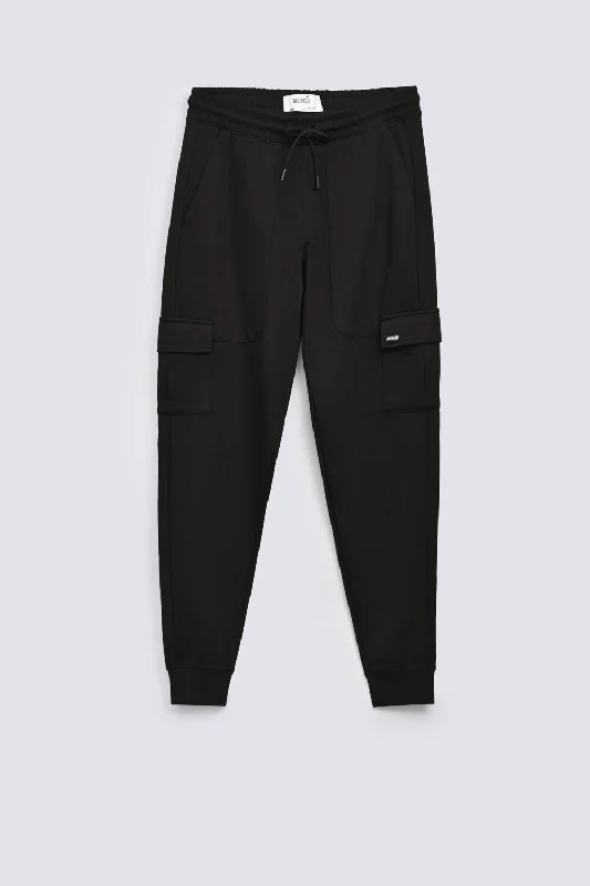 KNIT CARGO TROUSER