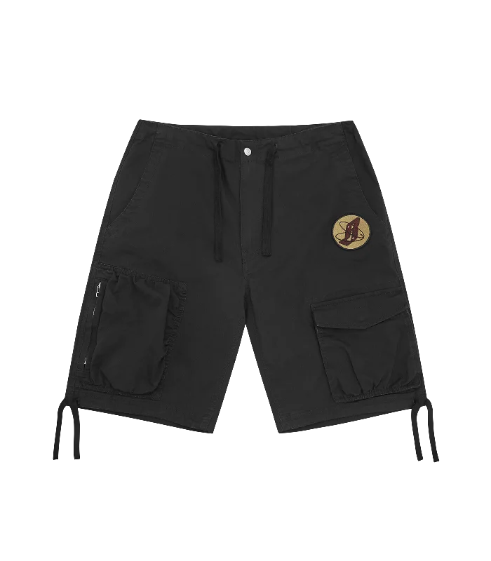 CARGO SHORTS - BLACK