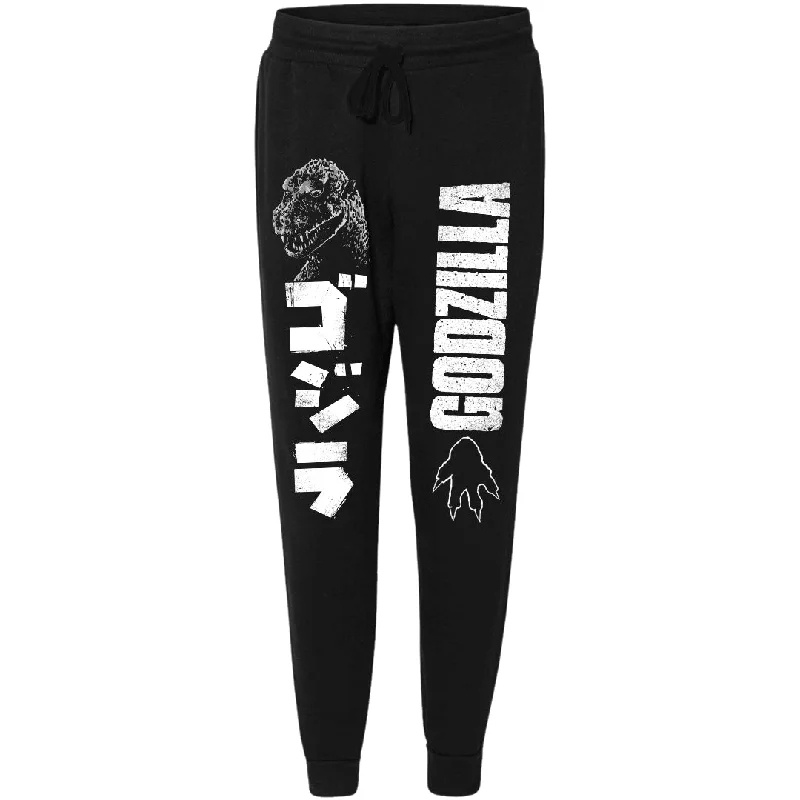 GODZILLA 1954 - JOGGER SWEATPANTS (GLOW IN THE DARK)