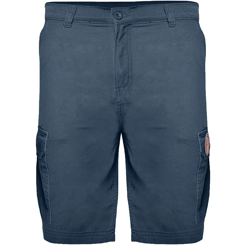 Lambretta Mens Classic Mod Cargo Shorts - Navy