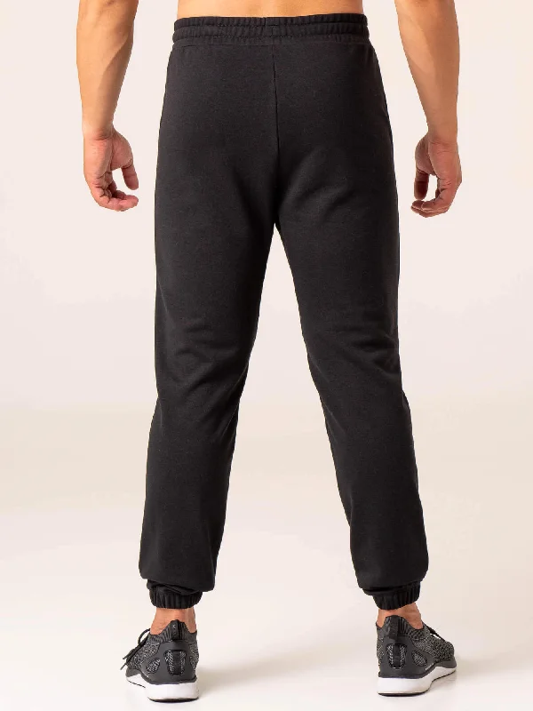 Men's Collegiate Track Pant - Black