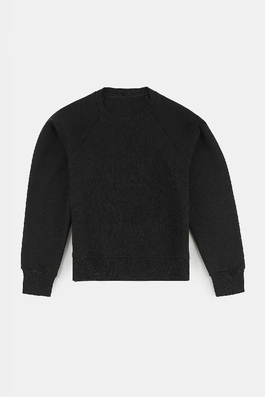 Men's Raglan Sweatshirt - Black