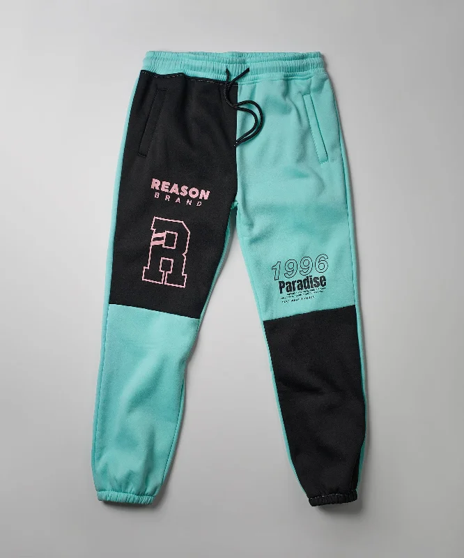 Paradise Color Block Logo Jogger