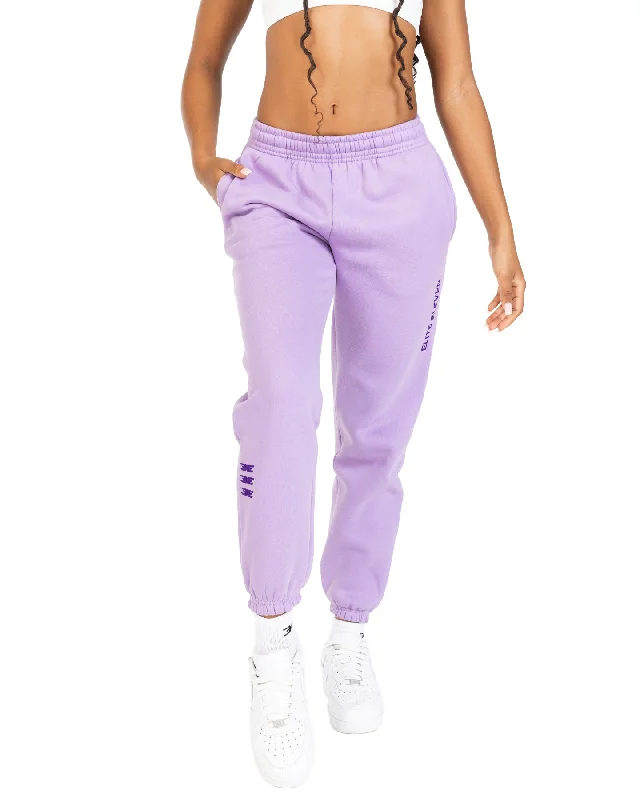 Registered Trackpants - Purple