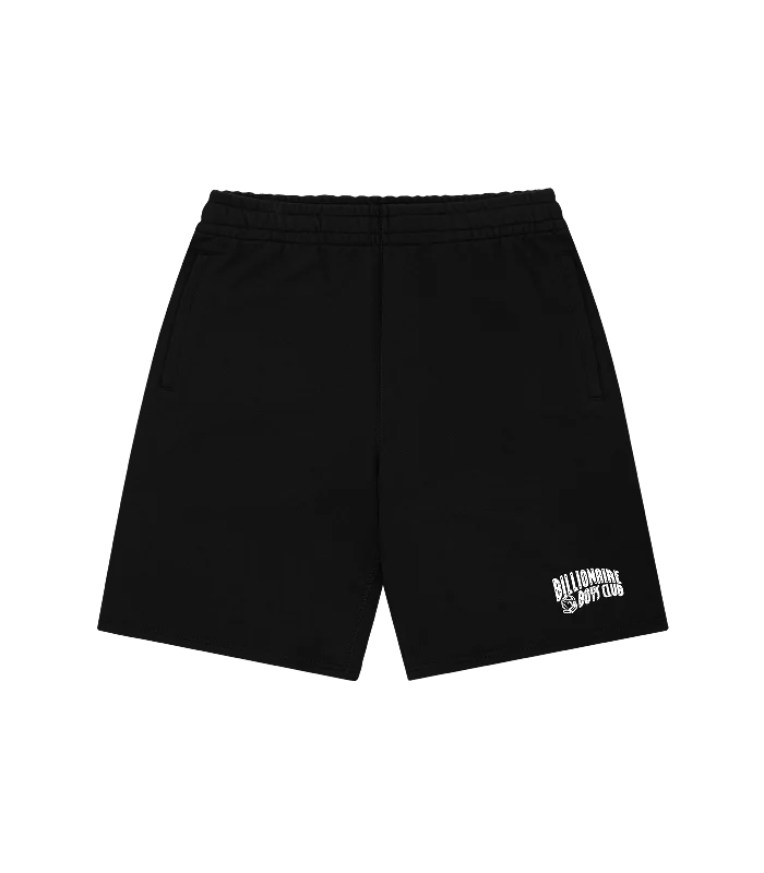 SMALL ARCH LOGO SHORTS - BLACK