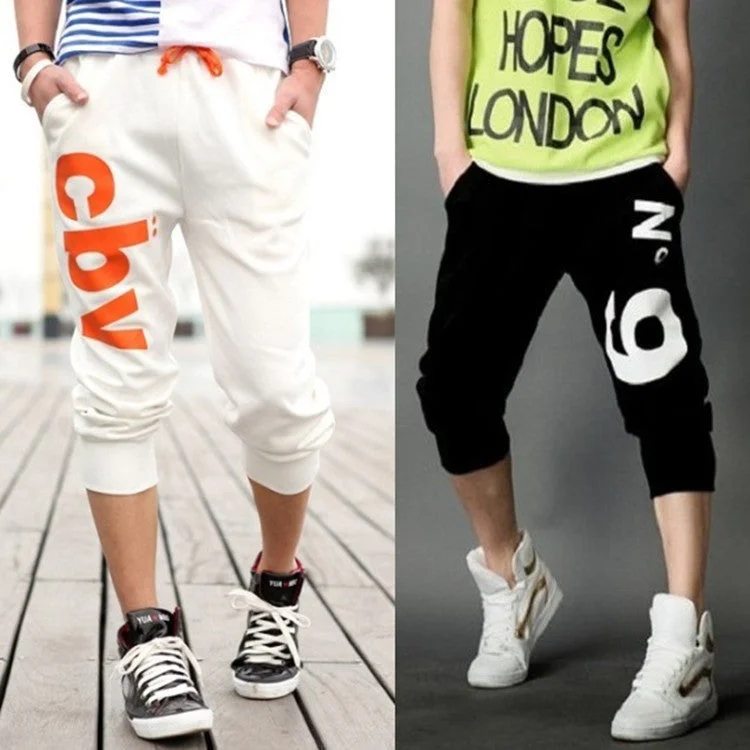 Trousers Jogging Sport Casual Cotton Shorts Pants  Gym