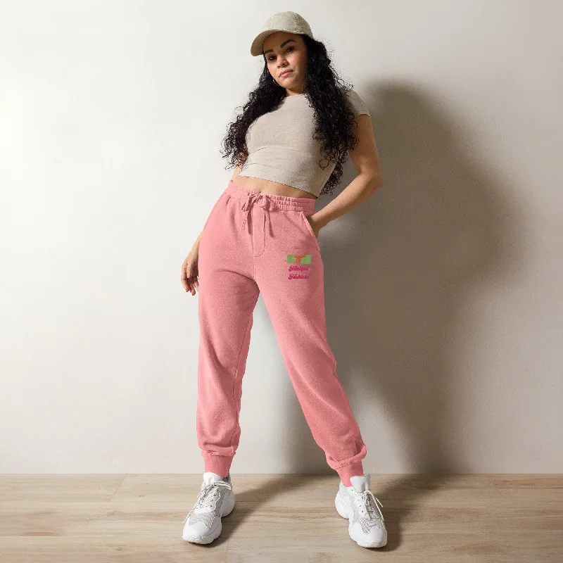 The-ANYTIME Unisex pigment-dyed sweatpants