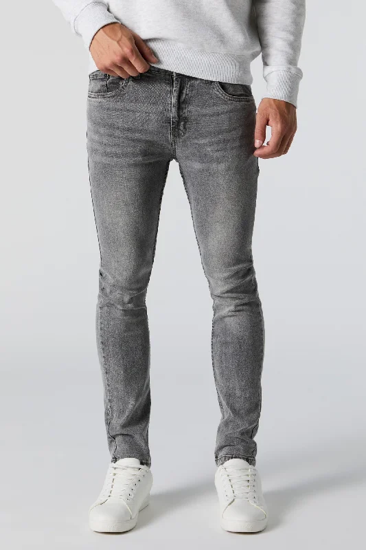 Grey Wash Skinny Jean