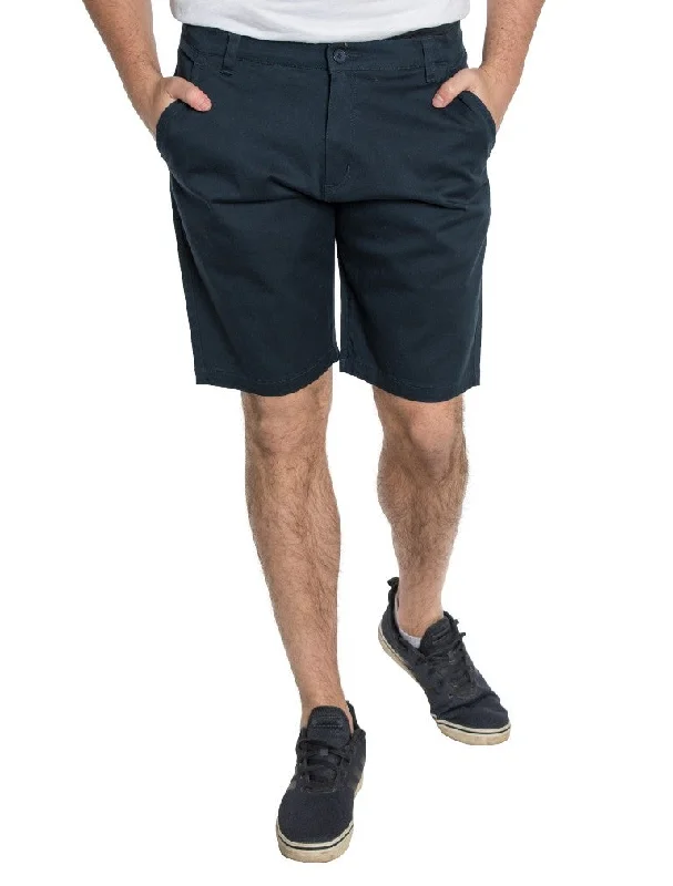 Men's Navy Chino Shorts