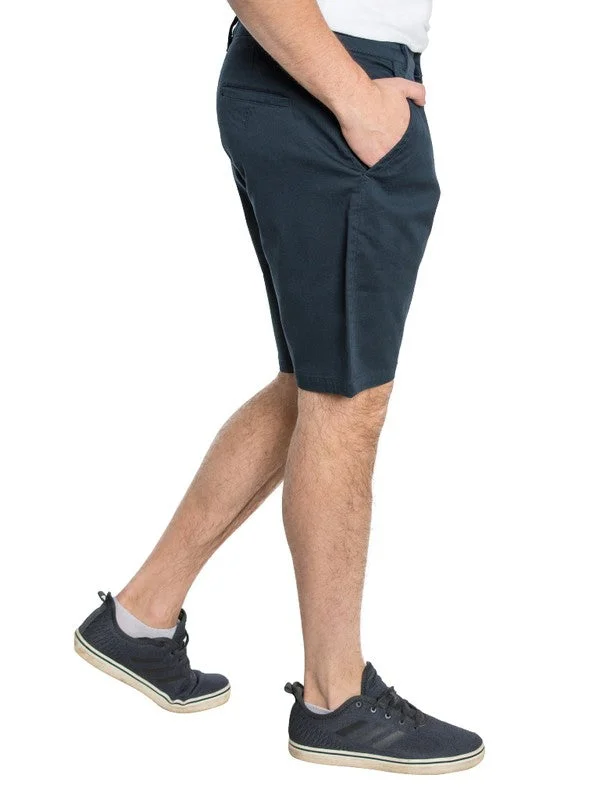 Men's Navy Chino Shorts