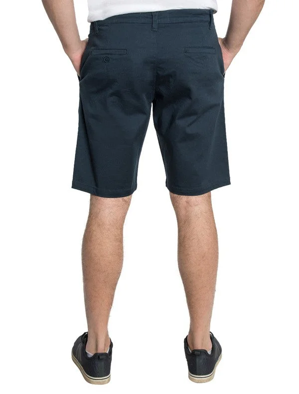 Men's Navy Chino Shorts