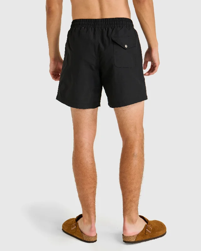 Sunset Swim Short (Black)