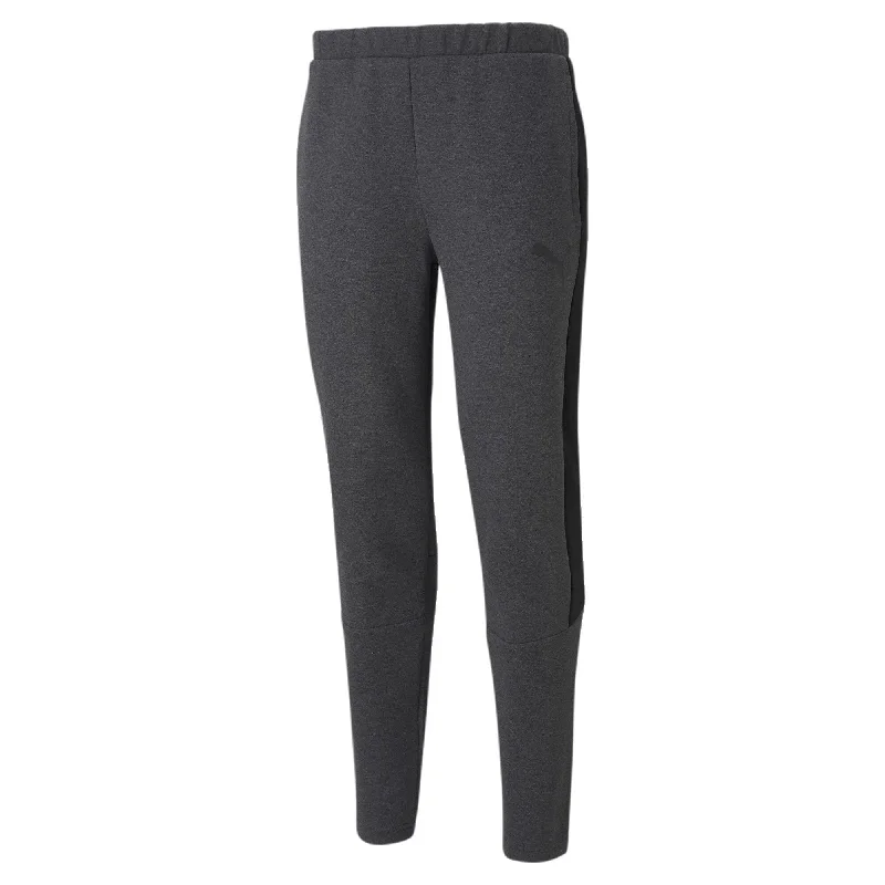 PUMA MEN'S GREY EVOSTRIPE PANTS