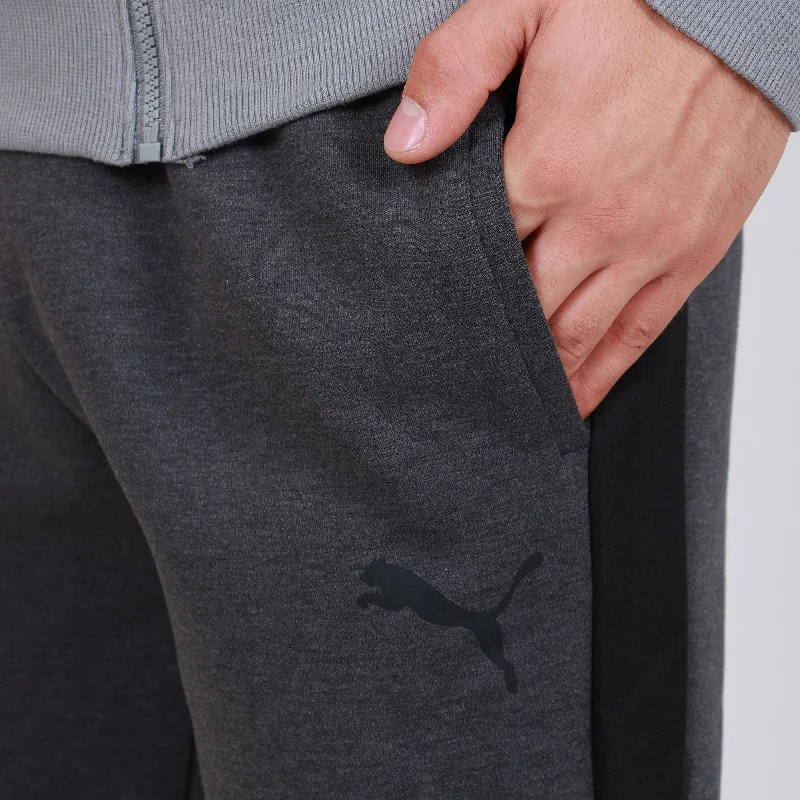 PUMA MEN'S GREY EVOSTRIPE PANTS