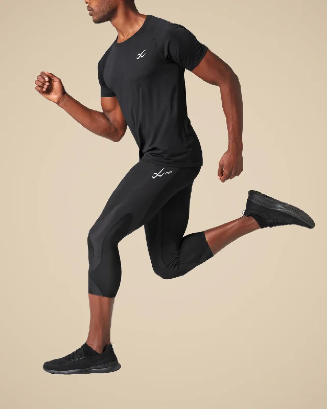 Stabilyx Joint Support 3/4 Compression Tight: Men's Black