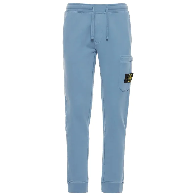 Stone Island Carta Blue Sweatpants