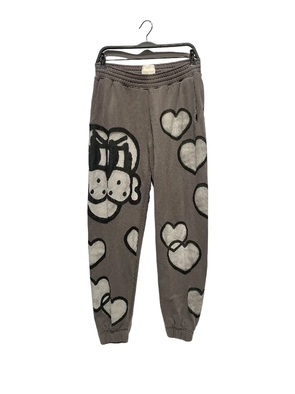 GIVENCHY/Pants/M/Cotton/GRY/Joggers/Graphic/Givenchy x CHITO HEARTS