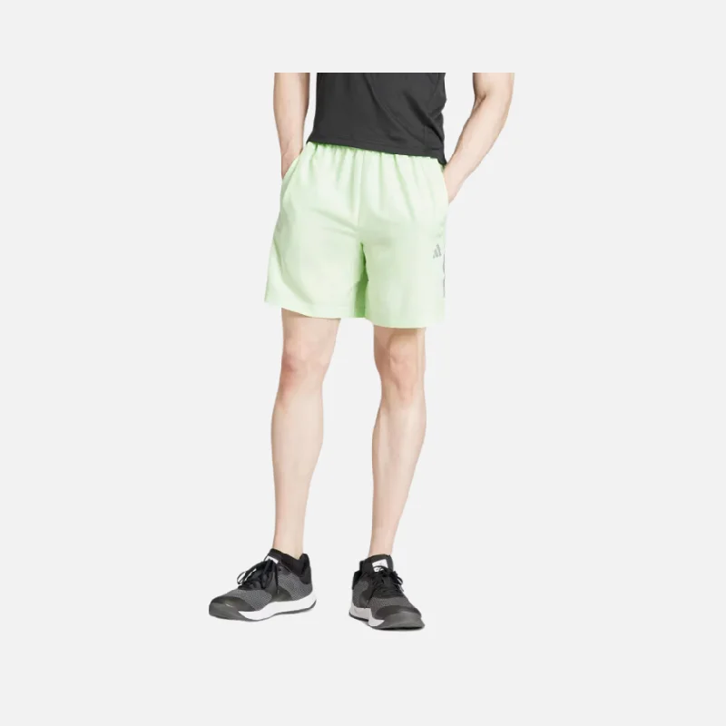 Adidas Gym+Training Woven Men's Running Shorts -Semi Green Spark