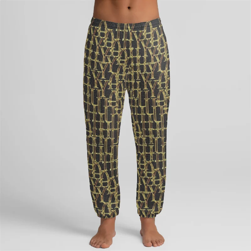 Camo Yahuah 02-01 Designer Poly+Rayon Fleece Relaxed Fit Unisex Joggers