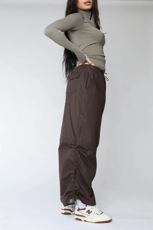 Deadstock Cargo Chocolate Skirt