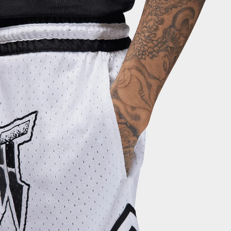 Jordan Dri-FIT 'Flight' Sport Diamond Shorts White / Black