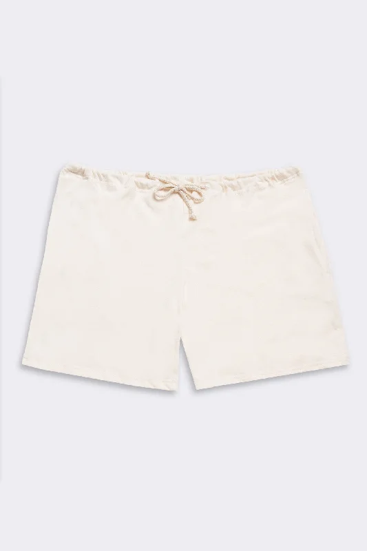 Men's Organic Lounge Shorts - Natural