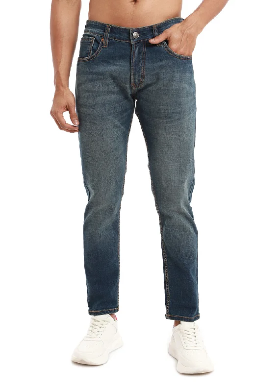 Mid Wash Slim fit Jeans