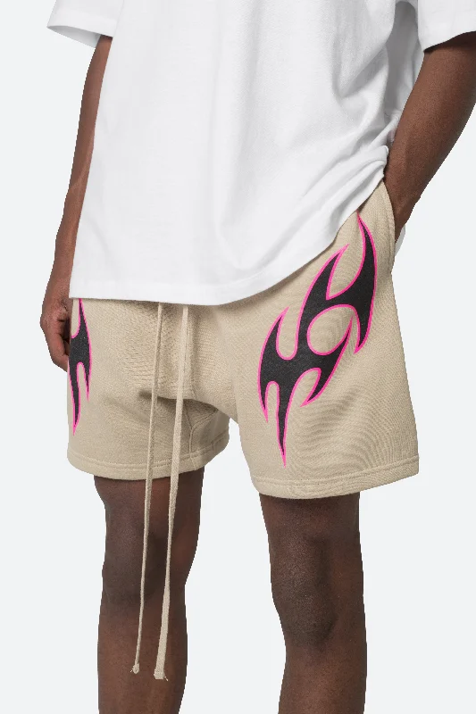 Tribal Sweatshorts - Earth