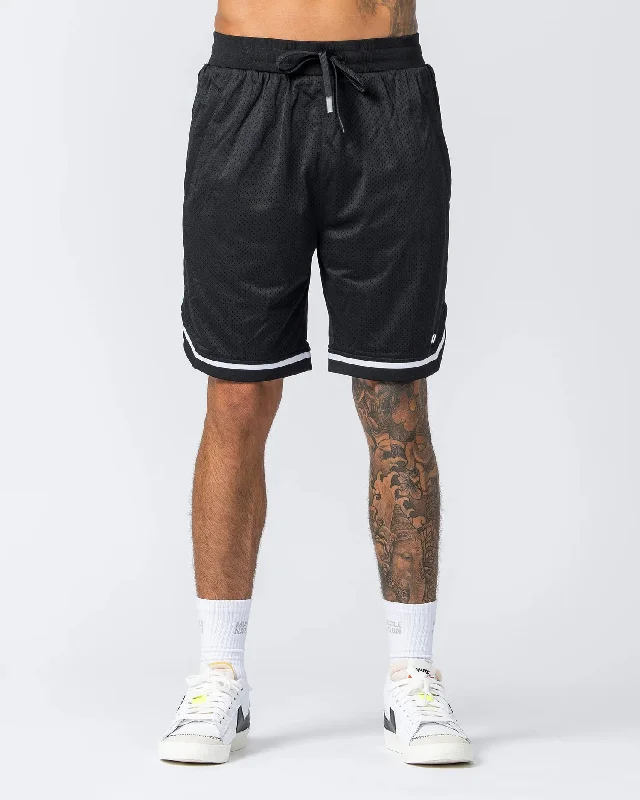 Muscle Nation | Mens 8"" Basketball Shorts - Black