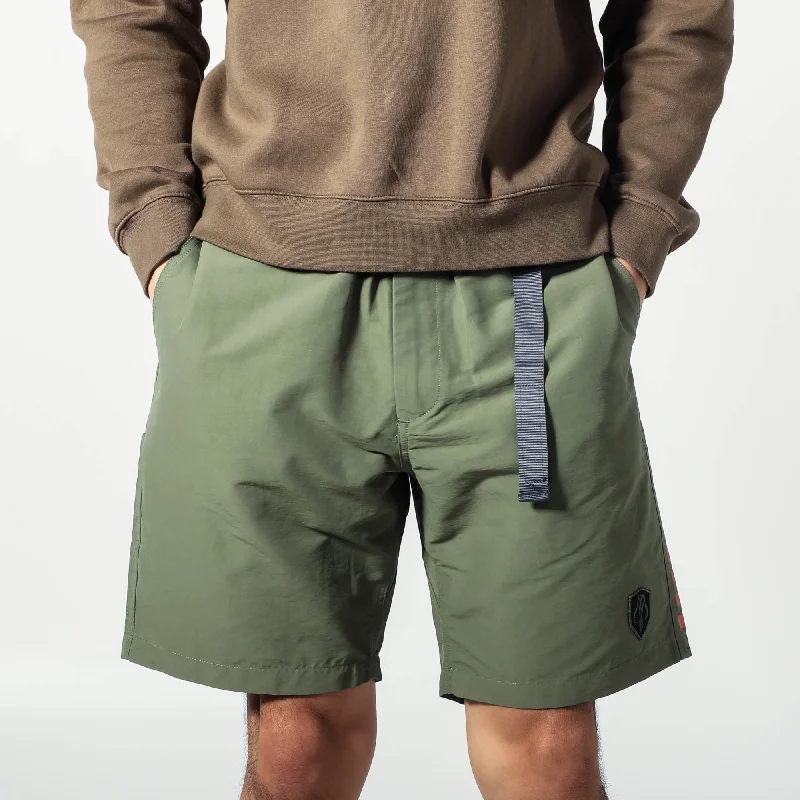 Warriors of Mandalore Olive Green Belted Cargo Shorts