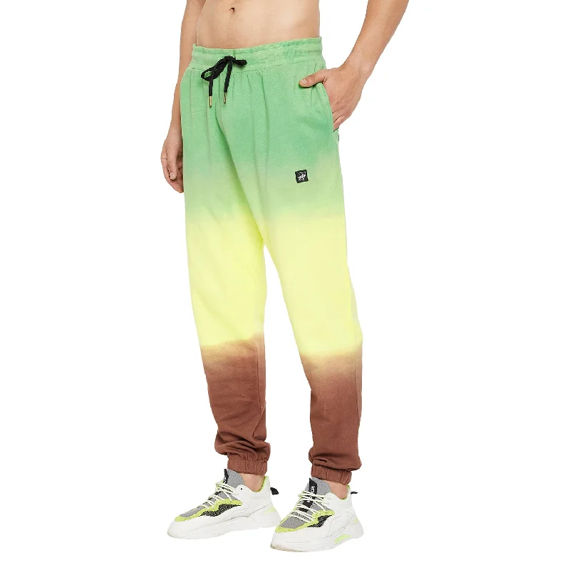 Tri Color Oversized Ombre Trackpants