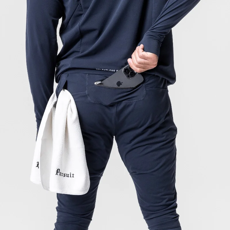 0694. Thermal Hybrid Jogger - Navy