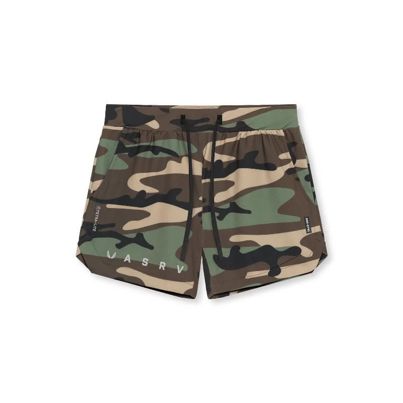 0751. Tetra-Lite™ 5"" Linerless Short - Woodland Camo ""Classic""