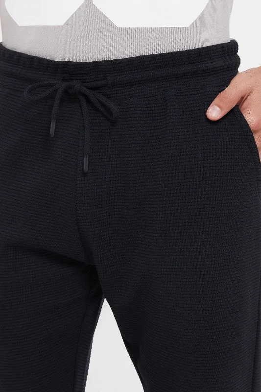 Men Black Jog Pants