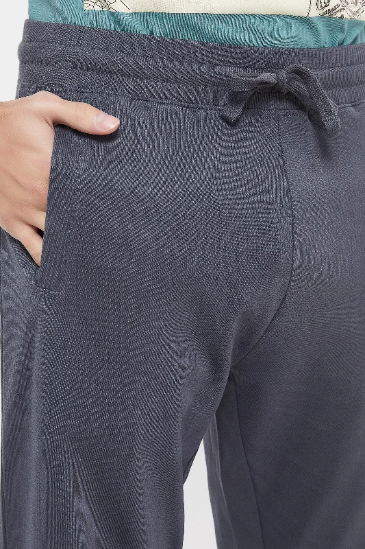 Men Charcoal Jog Pants