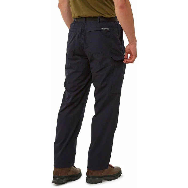 Craghoppers Expert Kiwi (Long) Mens Walking Trousers - Navy