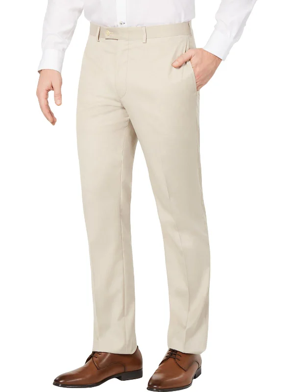 Mens Slim Fit Office Dress Pants