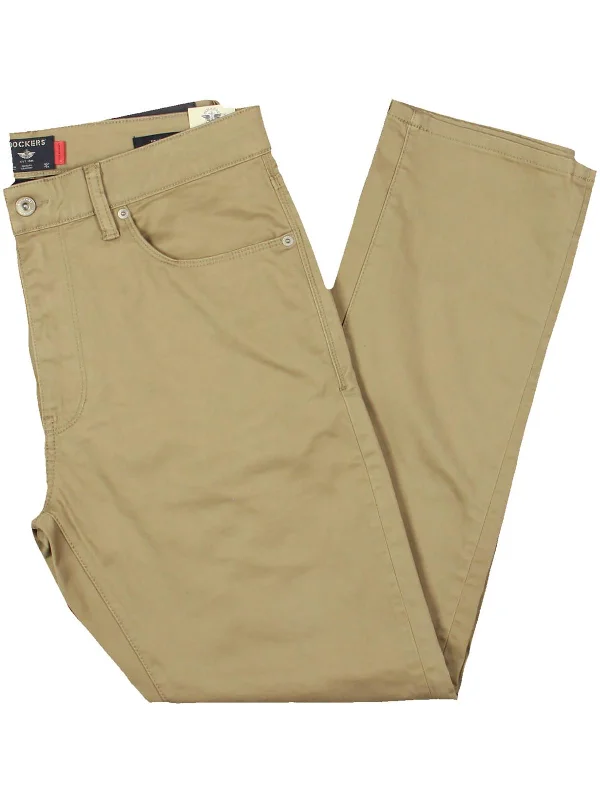 Mens Stretch Cotton Chino Pants