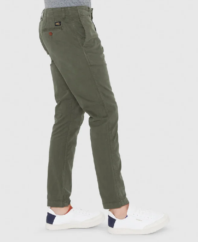 Officer Slim Chino Pants | Surplus Goods Olive