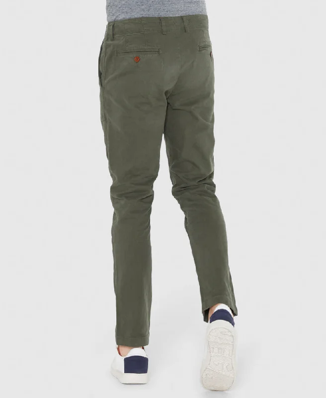 Officer Slim Chino Pants | Surplus Goods Olive