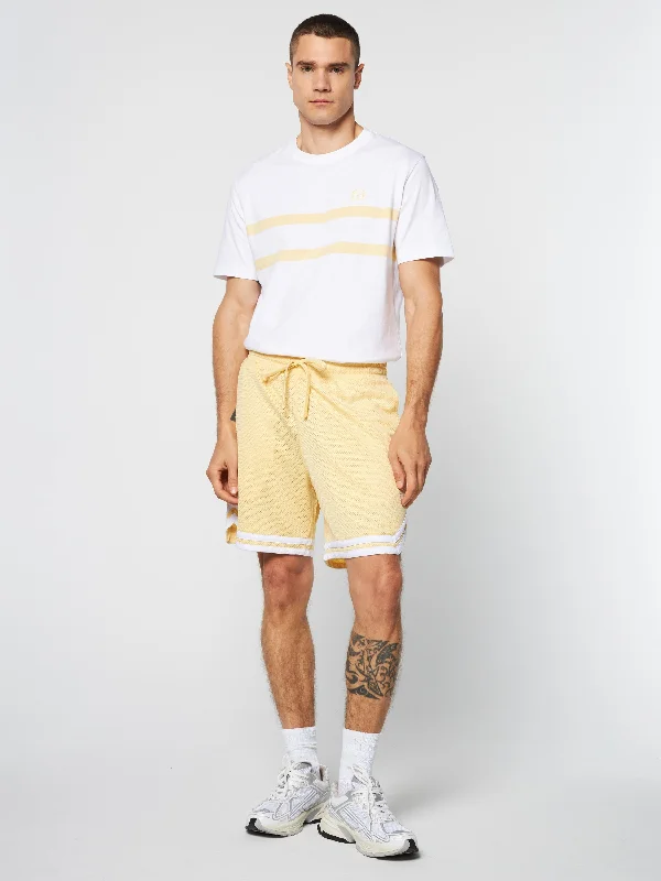 Spazio Banda Mesh Short- Golden Haze